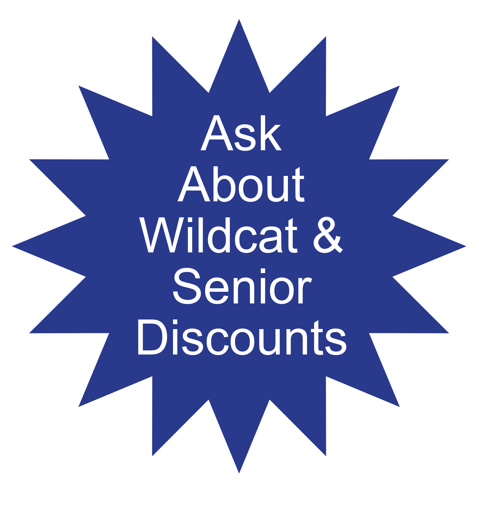 Ask about Wildcat Senior Discounts - Wildcat Plumbing Lexington KY
